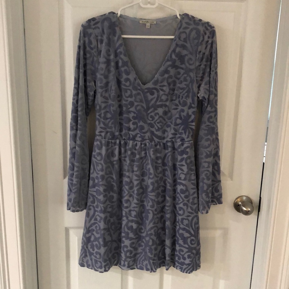Blue dress